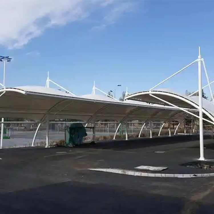 宝鸡膜结构电动车棚