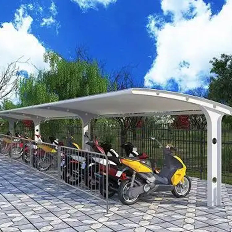 宝鸡膜结构电动车棚